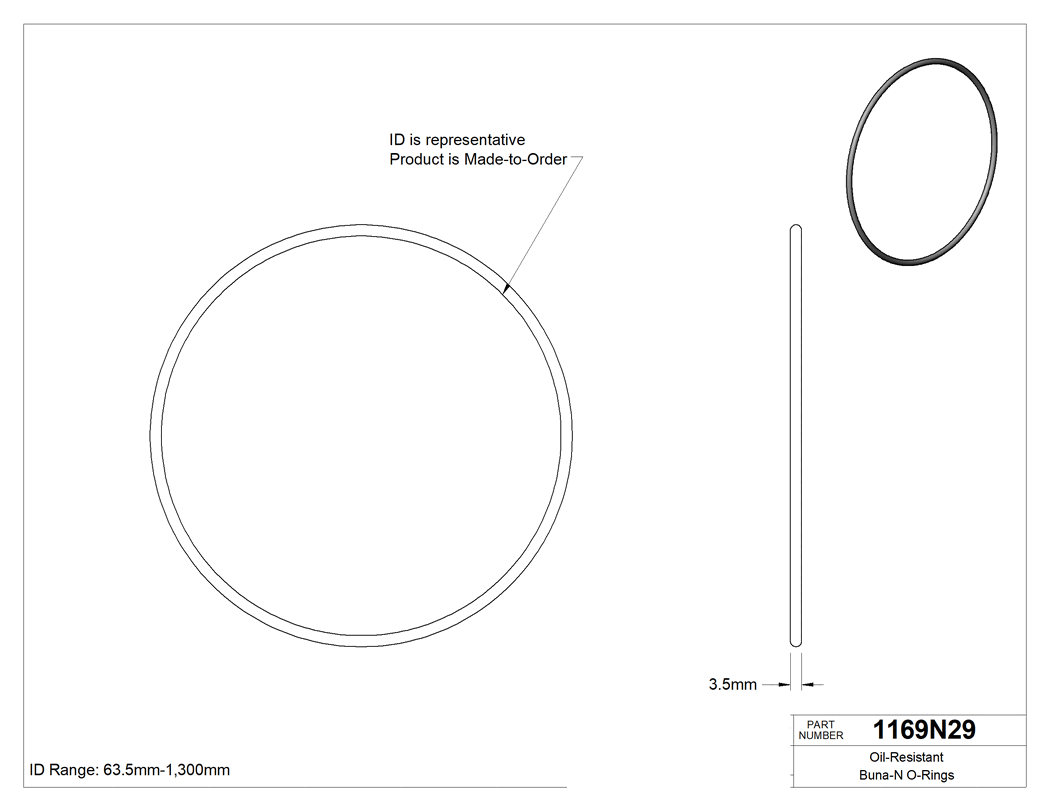 Technical drawing - 1169N29